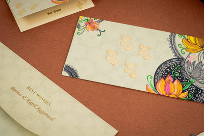 Purity in Bloom: Money Envelopes - TRIO BOX